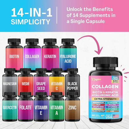 Collagen Multi+™ 14-in-1 – All-in-One Beauty & Wellness Formula