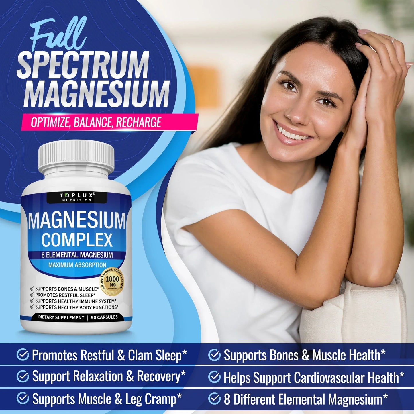Magnesium Complex - 90 Capsules