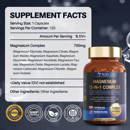 12-in-1 Magnesium Complex 700mg